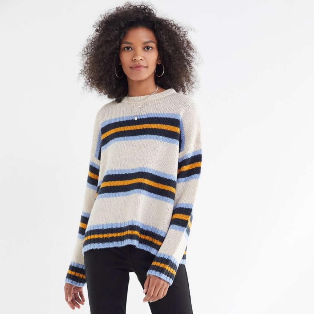 Urban Outfitters Striped Crewneck Sweater